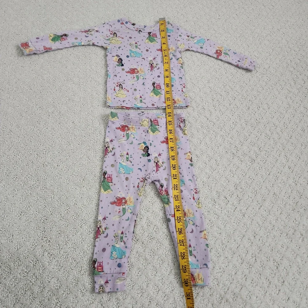 Baby Gap‎ Disney Princess Organic Cotton Pajama Set 18-24 Months